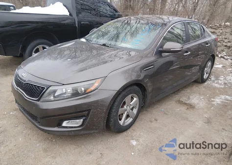 2014 Kia Optima Lx из США, поврежденный, VIN 5XXGM4A74EG295602